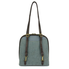Load image into Gallery viewer, Chala Convertible Backpack Purse Sand Dollar Indigo
