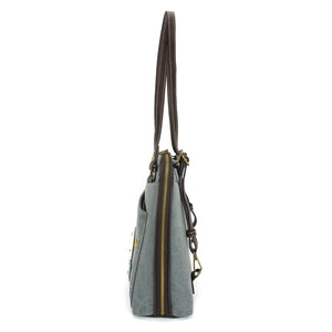 Chala Convertible Backpack Purse Sand Dollar Indigo