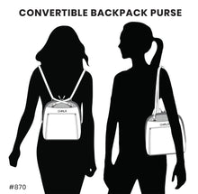 Load image into Gallery viewer, Chala Convertible Backpack Purse Weiner Dog
