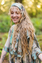 Load image into Gallery viewer, Market of Stars Earth &amp; Sky Scarf with Tree Print.
