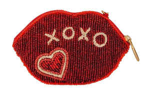 Mary Frances XOXO Coin Purse/Key Fob