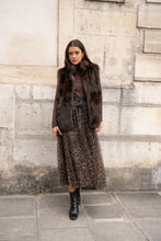 Load image into Gallery viewer, CHOKLATE PARIS Aria skirt in leopard-print tulle
