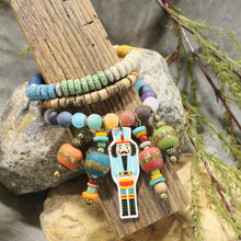 Load image into Gallery viewer, The Primitive Peddler Nutcrackers On Parade Charm&#39;d Stretch Bracelet Set
