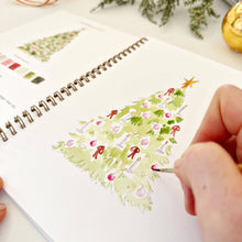 Load image into Gallery viewer, Emily Lex Studio Nutcracker watercolor workbook

