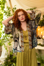 Load image into Gallery viewer, Market of Stars Theatre of Dreams Pixie Duster Cropped Kimono w/ Swan
