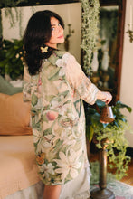 Load image into Gallery viewer, Market of Stars Fleur De Soleil Artist Dress Tunic w/ Pockets &amp; Florals
