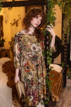 Load image into Gallery viewer, Market of Stars Golden Hour Artist Dress Tunic w/ Pockets &amp; Floral Print
