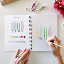 Load image into Gallery viewer, emily lex studio Tropical watercolor workbook
