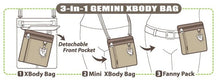 Load image into Gallery viewer, Chala Gemini Xbody Bag
