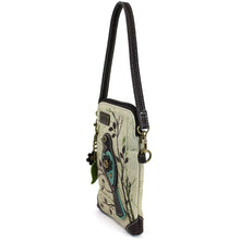 Load image into Gallery viewer, Chala Safari Canvas Cellphone Crossbody Bird Sand
