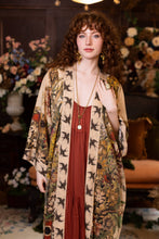 Load image into Gallery viewer, Market of Stars Golden Hour Opera Duster Kimono Robe w/ floral print
