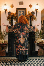Load image into Gallery viewer, Market of Stars Heart of Gold Opera Duster Kimono Robe w/ Sacred Heart
