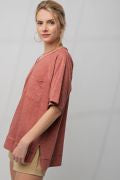 Load image into Gallery viewer, Easel Washed Cotton Basic Tee
