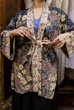 Load image into Gallery viewer, Market of Stars Lionheart Matinée Duster w/ florals &amp; Narnia inspired print
