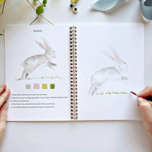 Load image into Gallery viewer, Emily Lex Studio Animals Watercolor Workbook
