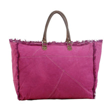Load image into Gallery viewer, Myra Bag Popping Pink Weekender Bag
