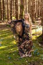 Load image into Gallery viewer, Market of Stars Lionheart Bohemian Scarf w/ botanicals &amp; Narnia Print
