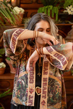 Load image into Gallery viewer, Market of Stars Courage Dear Heart Pixie Duster Crop Kimono w/ Sacred Heart
