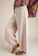 Load image into Gallery viewer, Easel Wide Leg Washed Denim Palazzo Pant
