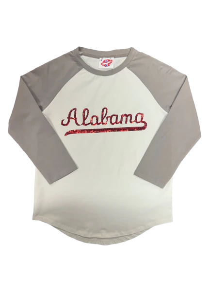 Sparkle City Alabama Raglan Tee