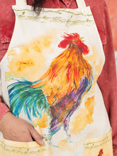 Load image into Gallery viewer, April Cornell Rooster Watercolor Chef Apron
