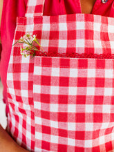 Load image into Gallery viewer, April Cornell Picnic Check Chef Apron
