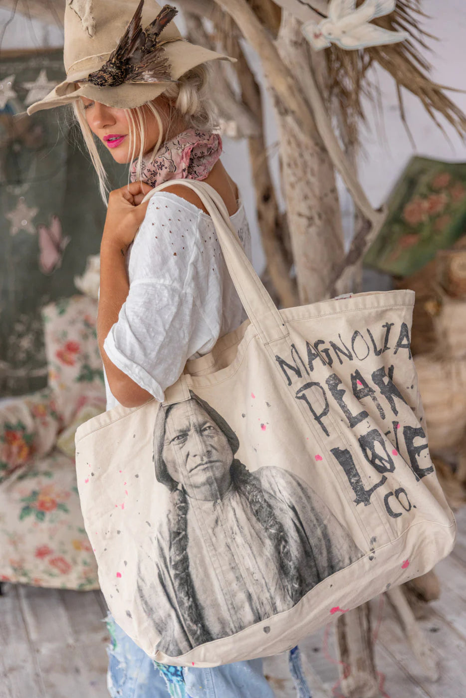 Magnolia Pearl SB MP Love Co. Tote