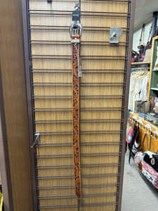 Myra Foral Demure Leather Belt