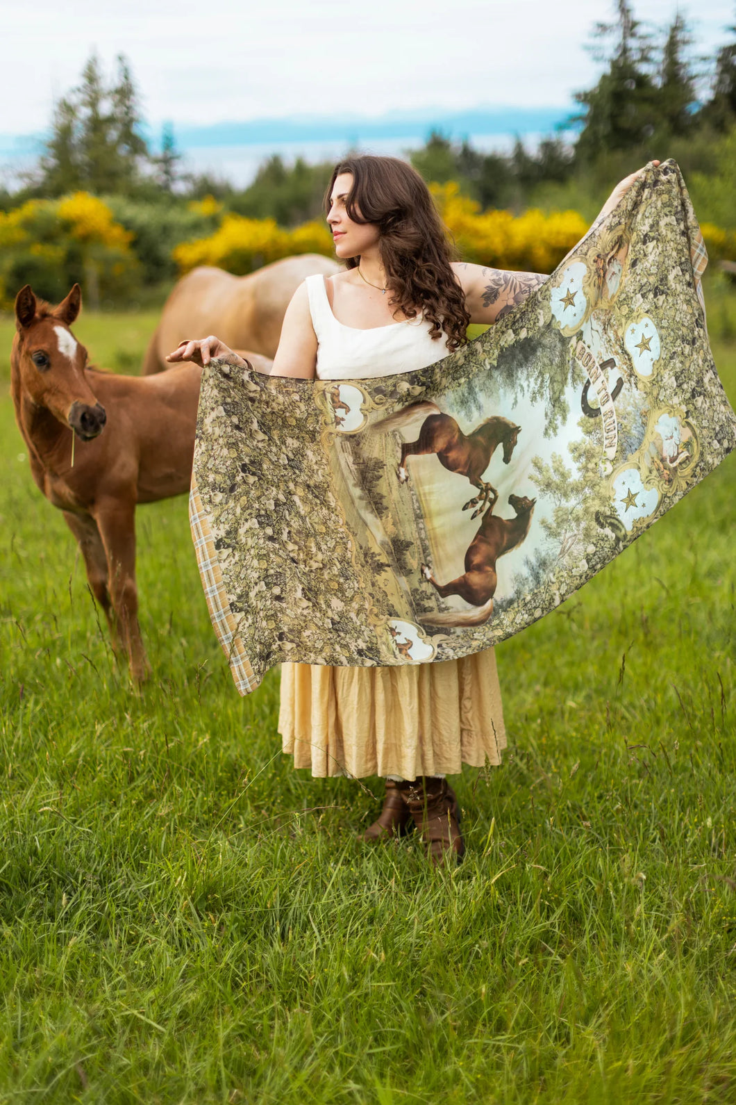 Market of Stars Born to Run Scarf