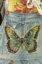 Load image into Gallery viewer, Magnolia Pearl Butterfly Applique Overalls
