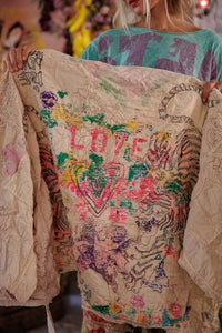 Magnolia Pearl Birch Daigo Kimono
