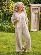 Load image into Gallery viewer, April Cornell Coastal Stripe Cover Up
