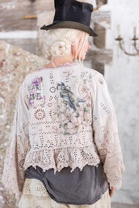 Magnolia Pearl Eyelet Lise Lotte Piano Shawl