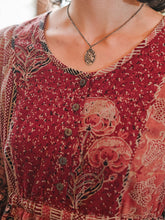 Load image into Gallery viewer, April Cornell Moondream Patchwork Dress
