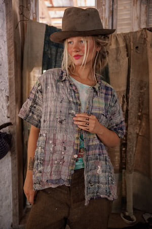 Magnolia Pearl YD Patchwork Perletta Shirt