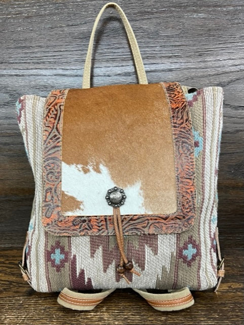 - Myra Bag Oriental Backpack Myra Bag Ladies Oriental Hairon Backpack Bag S-1269 main image 4