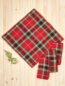 April Cornell Tartan Plaid Napkin (set of 4)