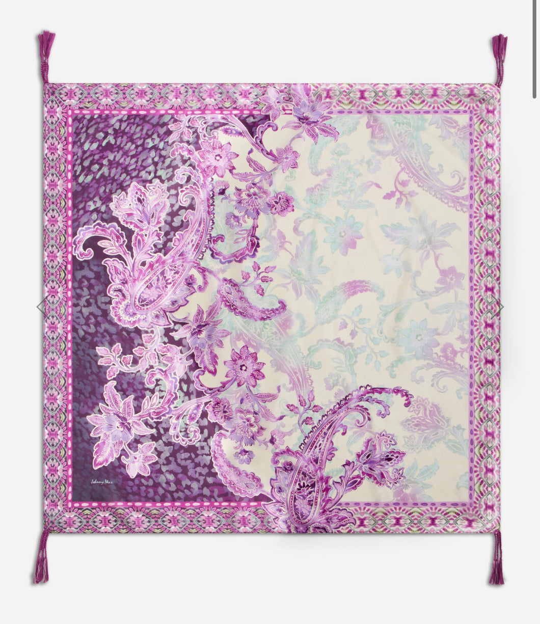 Johnny Was Anzio Silk Scarf