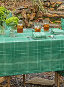 April Cornell Ivy Plaids Tablecloth