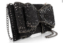 Load image into Gallery viewer, Mary Frances Bow Chic Crossbody/Clutch Handbag
