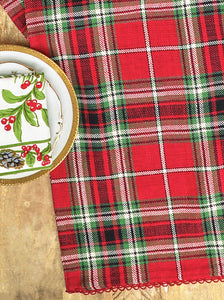 April Cornell Tartan Plaid Runner