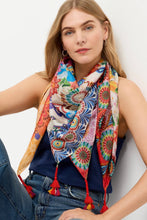 Load image into Gallery viewer, Johnny Was Magnolia Mae Silk Scarf
