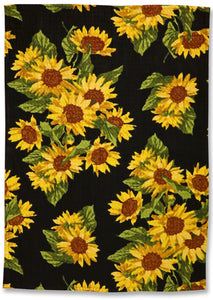 April Cornell Sunflower Valley Tea Towel