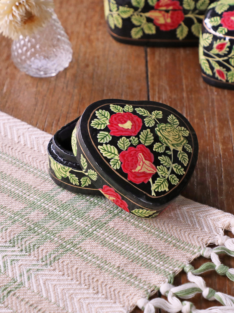 April Cornell Genevieve Heart Box