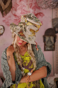 Magnolia Pearl Butterfly Appliqué Hat