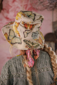 Magnolia Pearl Butterfly Appliqué Hat