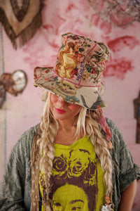 Magnolia Pearl Butterfly Appliqué Hat