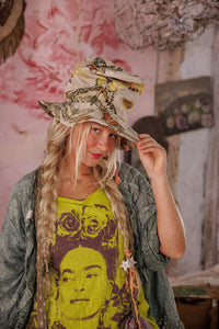 Magnolia Pearl Butterfly Appliqué Hat