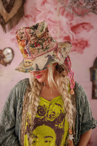 Magnolia Pearl Butterfly Appliqué Hat
