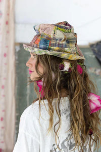 Magnolia Pearl Patchwork Hunter Bucket Hat